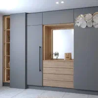 طراحی واجرای کمد دیواری سرویس خواب اتاق کودک