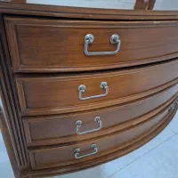 تخت دو نفره چوب گردو|تخت و سرویس خواب|گرگان, |دیوار