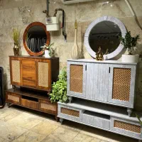 آینه کنسول و میز tv مدل مادرید