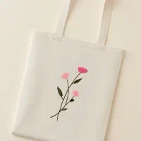 توت بگ دستدوز با گلدوزی ظریف