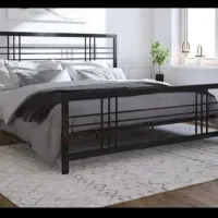 انواع تخت خواب فلزی زیرقیمت فروشگاه|تخت و سرویس خواب|مشهد, گرجی علیا|دیوار