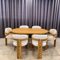 میز نهارخوری طرح دار /چوبکده اقساطی