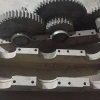 گیربکس سه محور 1×۱۶  پوسته آهنی المانی