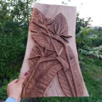تابلو دیوار کوب منبت شده