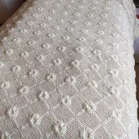روتختی دو نفره قلاب بافی دست