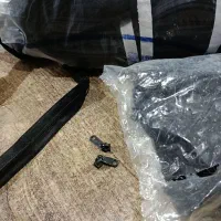 یه بسته ۱۰۰۰تایی سرزیپ مشکی و صد متر زیپ مشکی