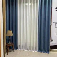 دکور پرده و پرده کامل|پرده، رانر، رومیزی|تهران, سعادت‌آباد|دیوار