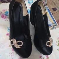 کفش مجلسی مشکی درحد نو