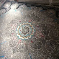 فروش دوتا قالی درحد نو|فرش|بافق, |دیوار