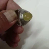 انگشتر عقیق زرد شرف شمس