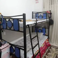 تخت دوطبقه نوجوان وجوان..سالم ومحکم وتمیز