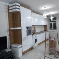 کابینت وکمددیواری|کتابخانه، شلف، قفسه‌های دیواری|ساوه, |دیوار