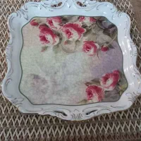 لمونژ گل برجسته گلدان