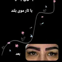 کاشت مووابروبه بدون جراحی ودردوبصورت اقساطی|خدمات آرایشگری و زیبایی|تبریز, |دیوار