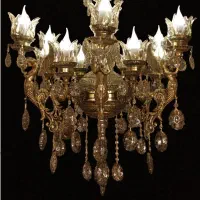 لوستر برنز ۱۸ شعله فرشته