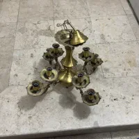 لوستر ۸ شاخه|لوستر و چراغ آویز|سمنان, |دیوار