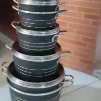 سرویس قابلمه تفلون ۱۲ پارچه