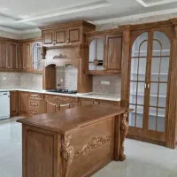 کابینت آشپزخانه ام دی اف هایگلس کلاسیک مدرن|مصالح و تجهیزات ساختمان|مشهد, خین عرب|دیوار