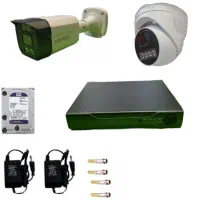 دوربین مداربسته۴کانال ۵مگاپیکسل با۲دوربین پیشرفته