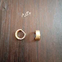 گوشواره تک پوش النگو زنجیر ۴گرم و۵ گرم و نیم گرم|جواهرات|قزوین, |دیوار