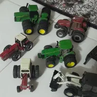 ماکت تراکتور فلزی بیل مکانیکی