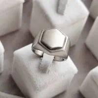 انگشتر مردانه استیل 1894|بدلیجات|تبریز, |دیوار