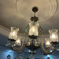 لوستر۶شاخه تمام برنز سفارشی