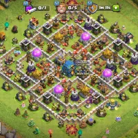 اکانت کلش اف کلنز تاون ۱۱ فول مکس 147