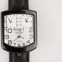 ساعت مچی سه موتور لدفورت مدل LB-7037