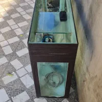 فروش آکواریوم  بزرگ شیشه ۸ میل