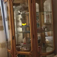 بوفه ویترین چوبی  تاجدارسالم
