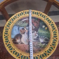 بشقاب دیوار کوب آنتیک