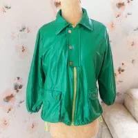 کاپشن چرم اصل کاملا نو دخترونه پسرونه|کفش و لباس بچه|رشت, پیرسرا|دیوار