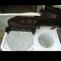 ماشین لباسشویی 8 کیلویی دوقلو هایر|ماشین لباسشویی و خشک‌کن لباس|رشت, یخسازی|دیوار