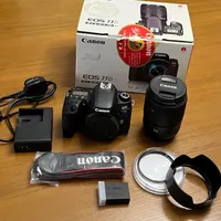 دوربین canon 77d و لنز mm18-135