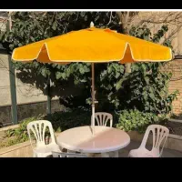 چترمیزپایه وسط داروپایه کنارچادرسایبان برزنت افسری