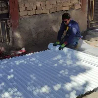 نصب کرکره برقی وجک بازوی شیشه سکوریت دزدگیر دوربین|خدمات پیشه و مهارت|کوهدشت, |دیوار