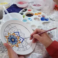 نقاشی روی سفال