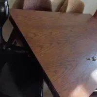 میزغذا خوری فروشی ۶ نفره|میز و صندلی غذاخوری|هشتگرد, شهرک گلها|دیوار