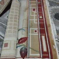 دوعددگلیم فرش کرم رنگ|گلیم، جاجیم، گبه|اهواز, گلستان|دیوار