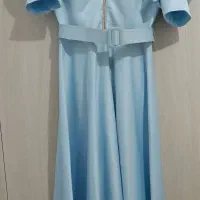 لباس مجلسی آبی سایز ۴۰ تا ۴۴