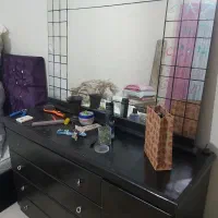 تخت خواب سرویس چوب میز کامپیوتر دراور