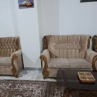 مبل ۷ نفره با ۳عدد میز عسلی|مبلمان خانگی و میز عسلی|نسیم‌شهر, |دیوار