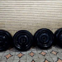 چهار حلقه رینگ و لاستیک