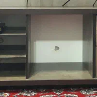 فروش میز تلویزیون چوب در حد نو