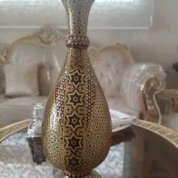 گلدان خاتم کاری
