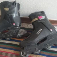 کفش اسکیت سایز بزرگ فکر کنم تا ۴۲ اندازس