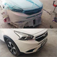 نقاشی ماشین لیسه گیری پولیش صفرشویی|خدمات موتور و ماشین|خرم‌آباد, |دیوار