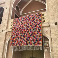 گلیم دستبافت پشمی|گلیم، جاجیم، گبه|سمنان, |دیوار