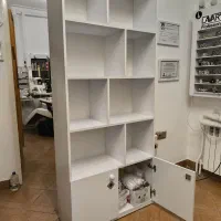 کتابخانه ام دی اف|کتابخانه، شلف، قفسه‌های دیواری|رشت, سعدی (تختی)|دیوار